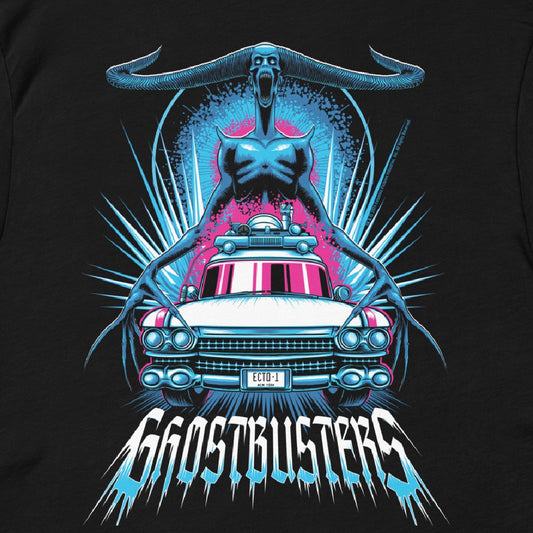 Ghostbusters: Frozen Empire Horned Ghost Short Sleeve T-Shirt-1