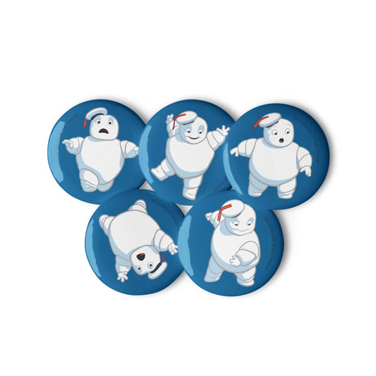 Marshmallow Man Pin Set-0