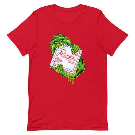 Ghostbusters: Frozen Empire New York Pizza Slimer T-shirt-0