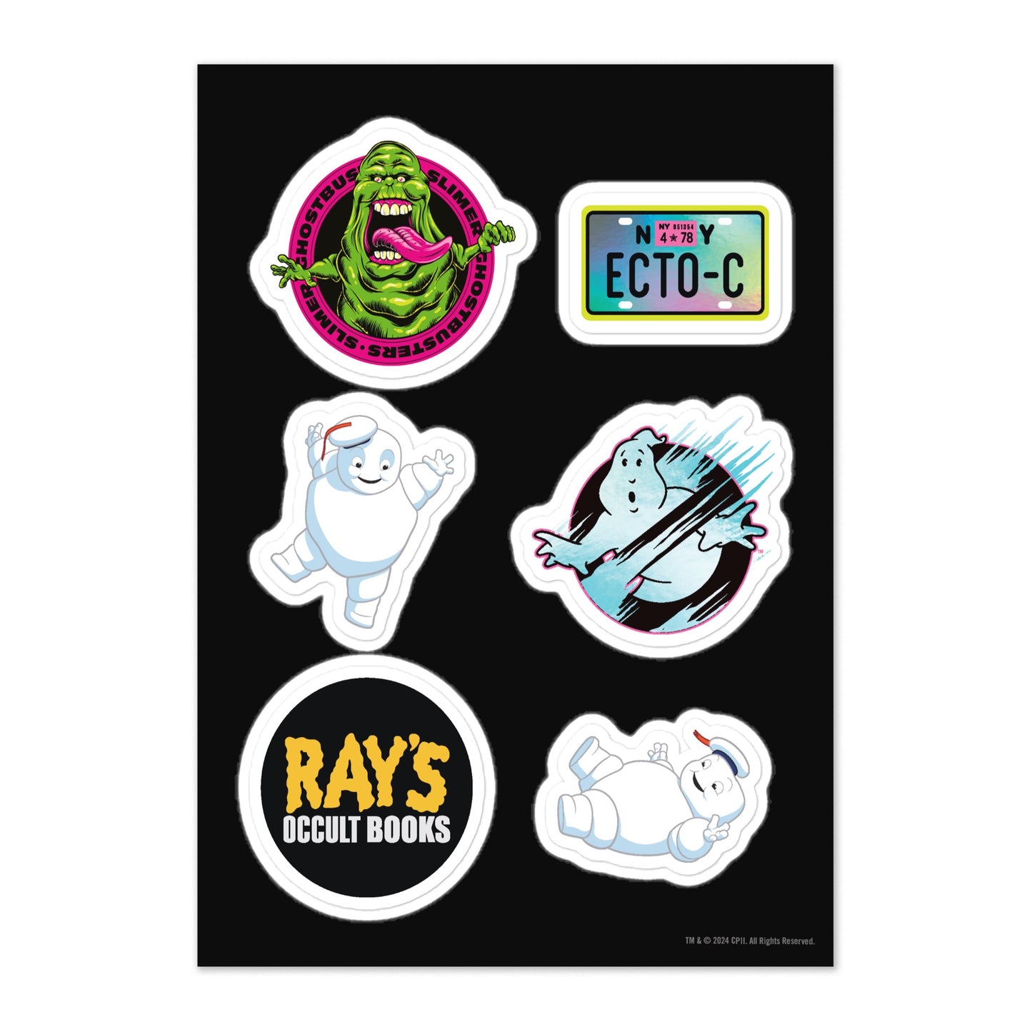 Ghostbusters: Frozen Empire Sticker Sheet