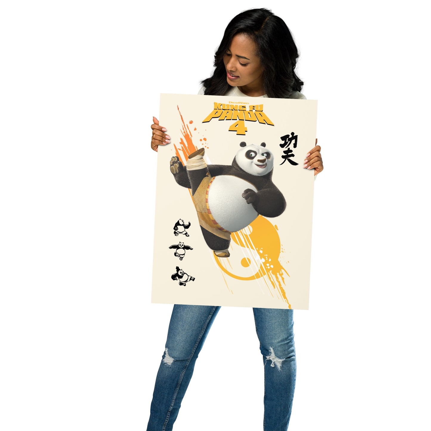 Kung Fu Panda 4 Yin Yang Poster