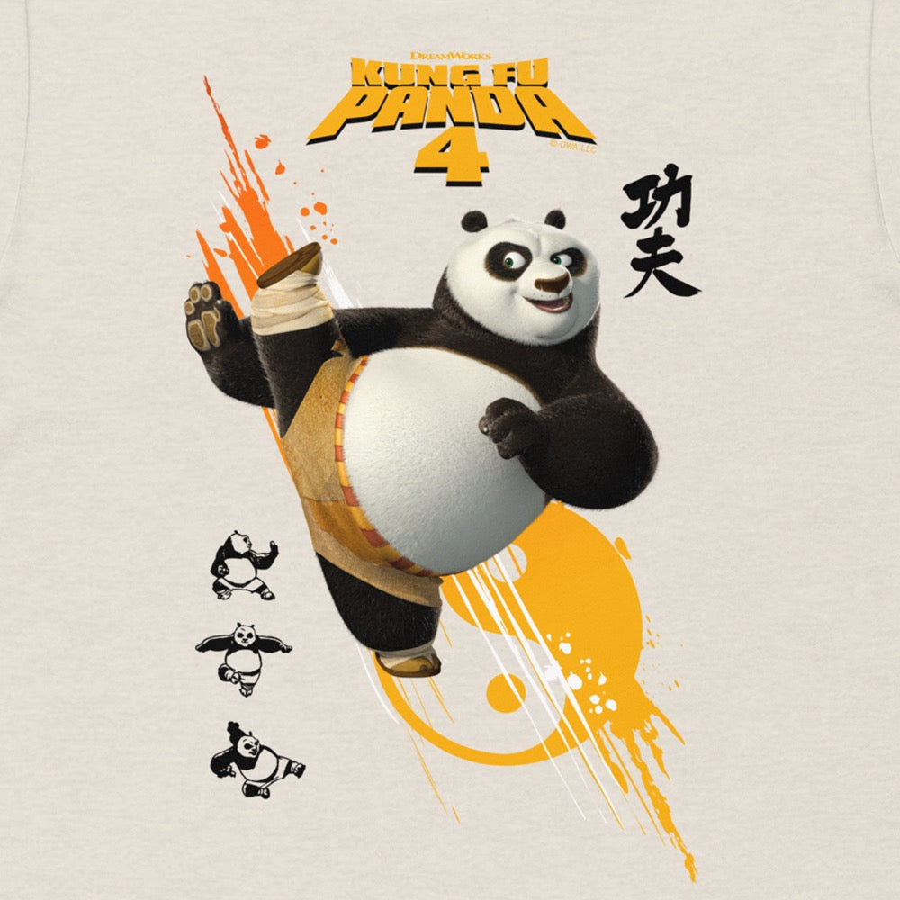 Kung Fu Panda 4 Yin Yang T-shirt