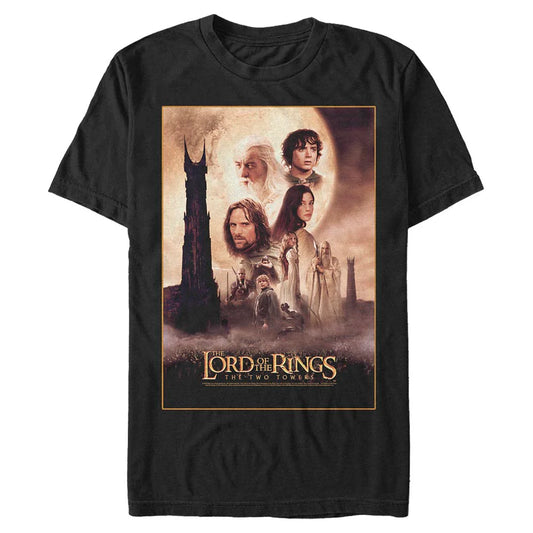 The Lord of the Rings: The Two Towers Poster T-Shirt - XL-0