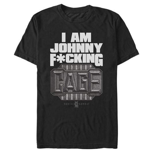 Mortal Kombat I Am Johnny Cage T-shirt-0