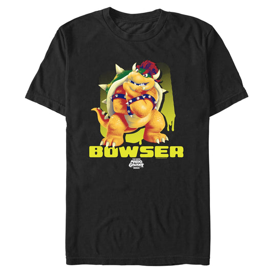 The Super Mario Galaxy Movie Bowser Pose T-shirt-0