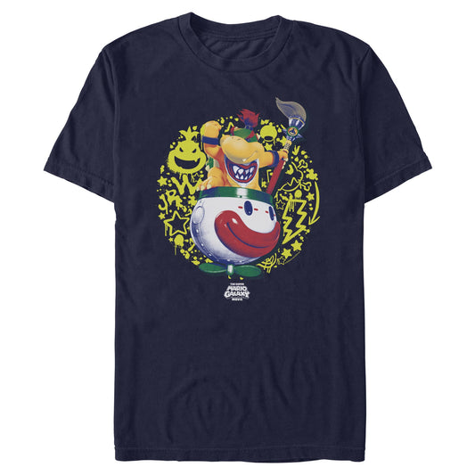 The Super Mario Galaxy Movie Bowser Jr Icons T-shirt-0