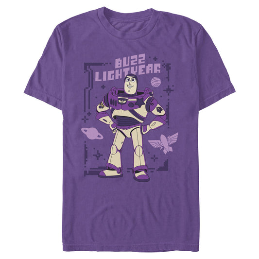 Toy Story Five Men's Buz Lightyear Pose T-Shirt-0