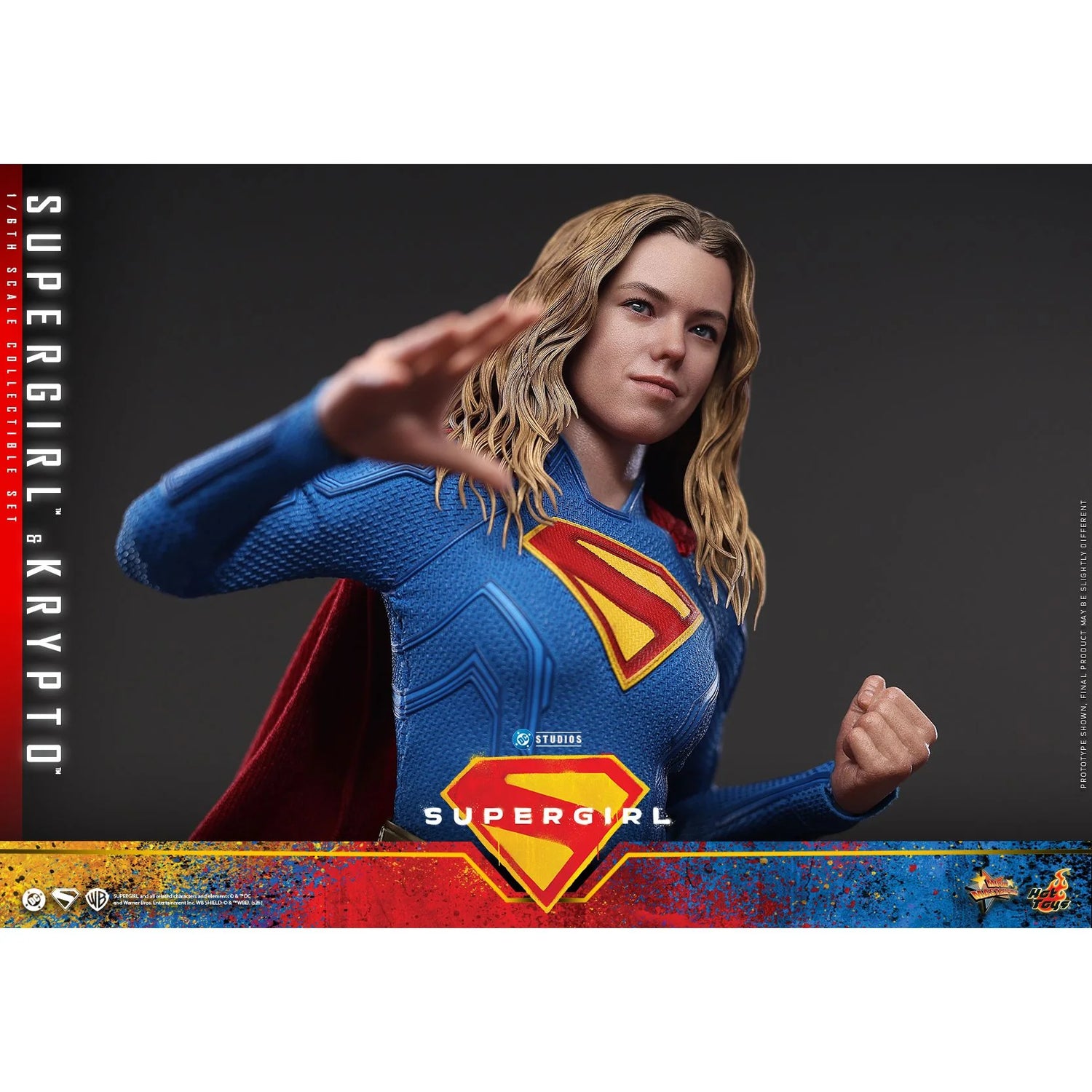 High-end collector's figure of Supergirl in 2026 film suit