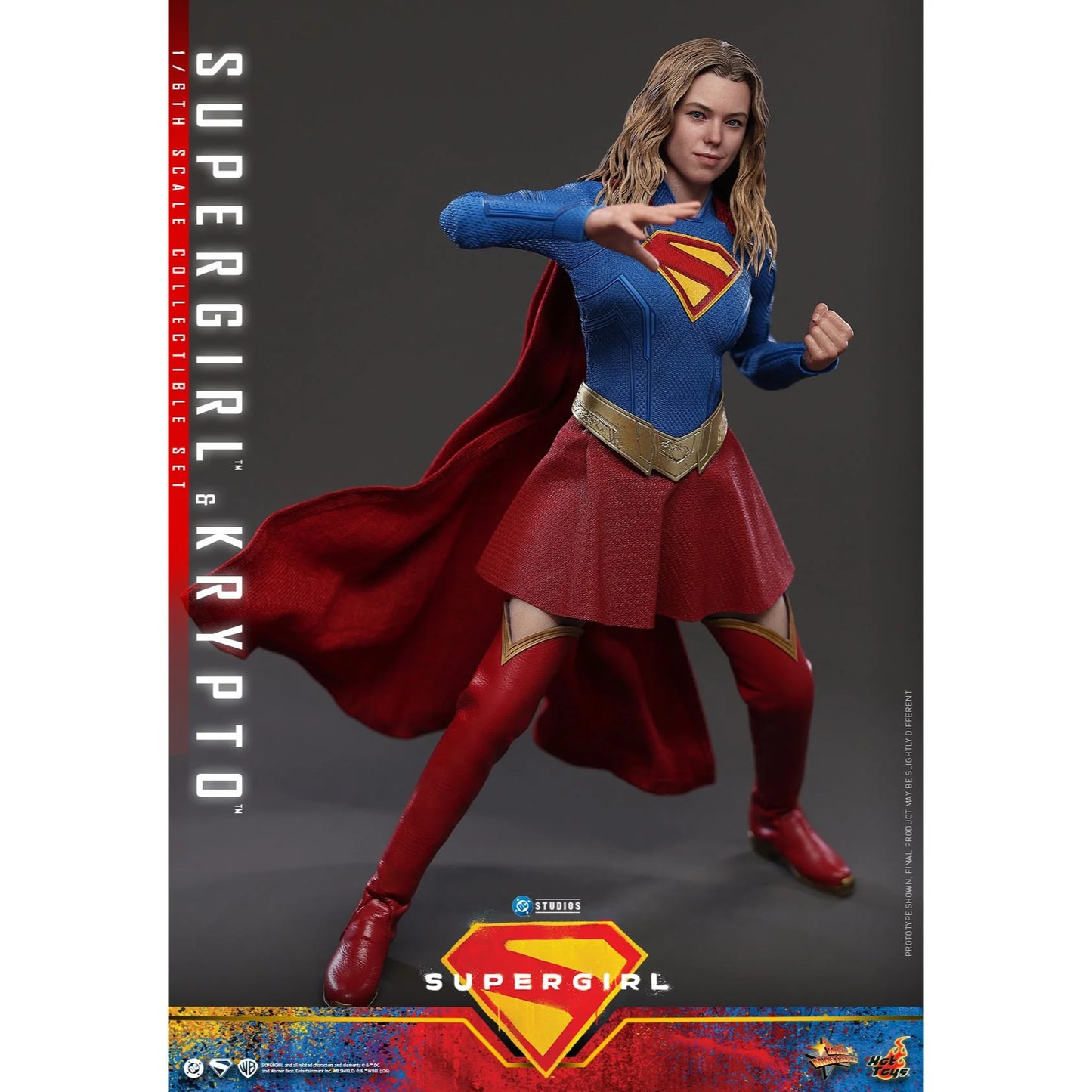 SUPERGIRL (2026 Movie) Supergirl & Krypto Sixth Scale Figure Set by Hot Toys-7