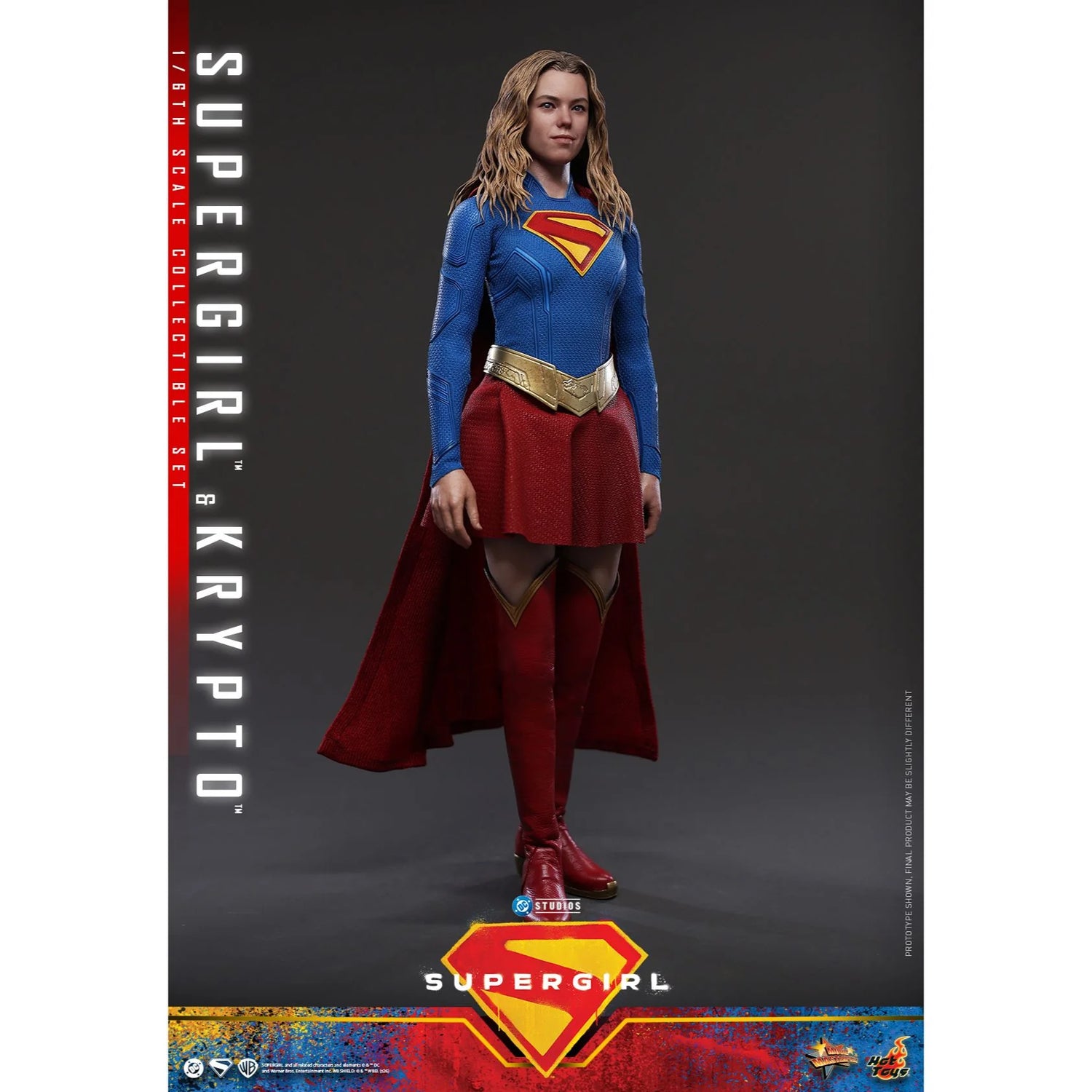 SUPERGIRL (2026 Movie) Supergirl & Krypto Sixth Scale Figure Set by Hot Toys-10