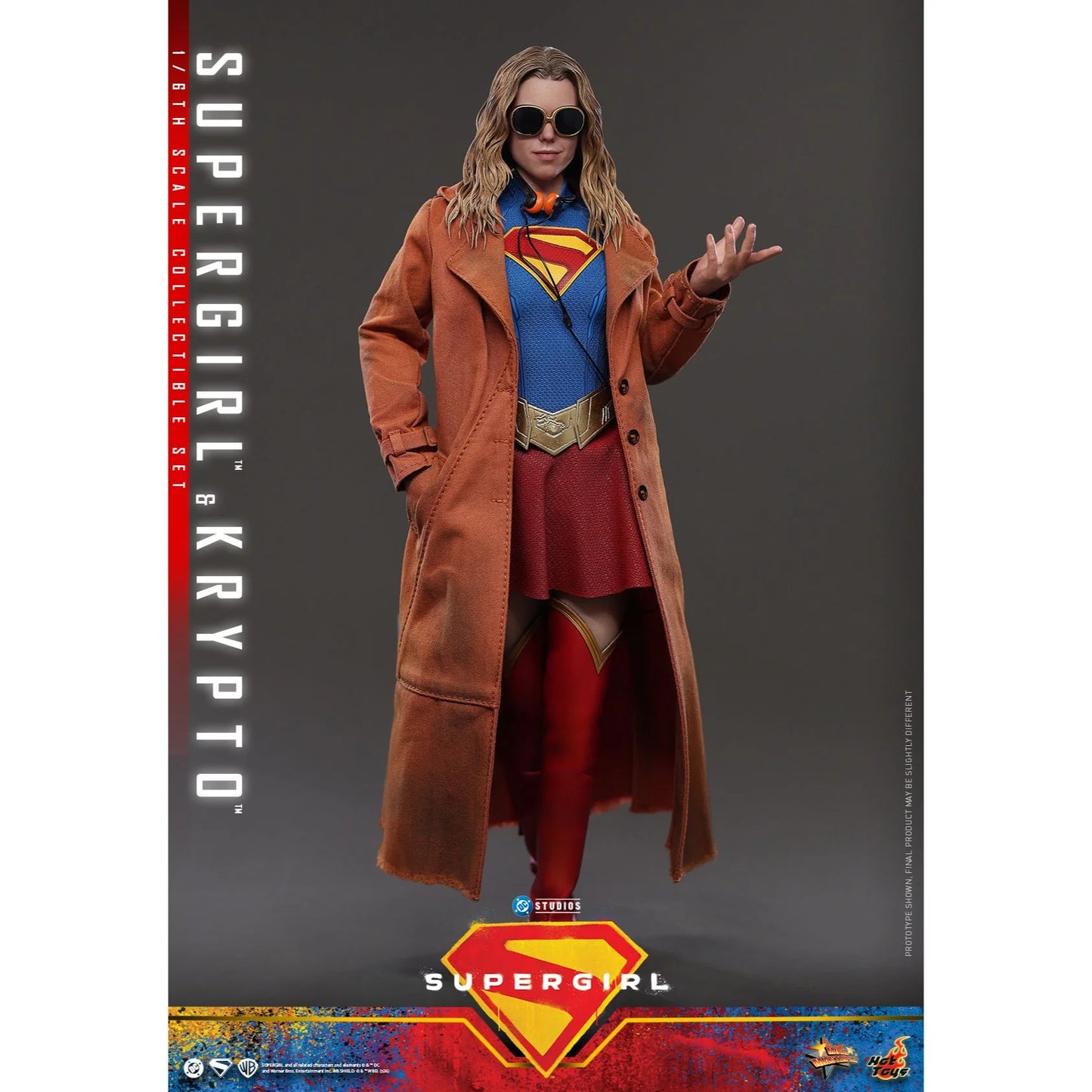 SUPERGIRL (2026 Movie) Supergirl & Krypto Sixth Scale Figure Set by Hot Toys-15