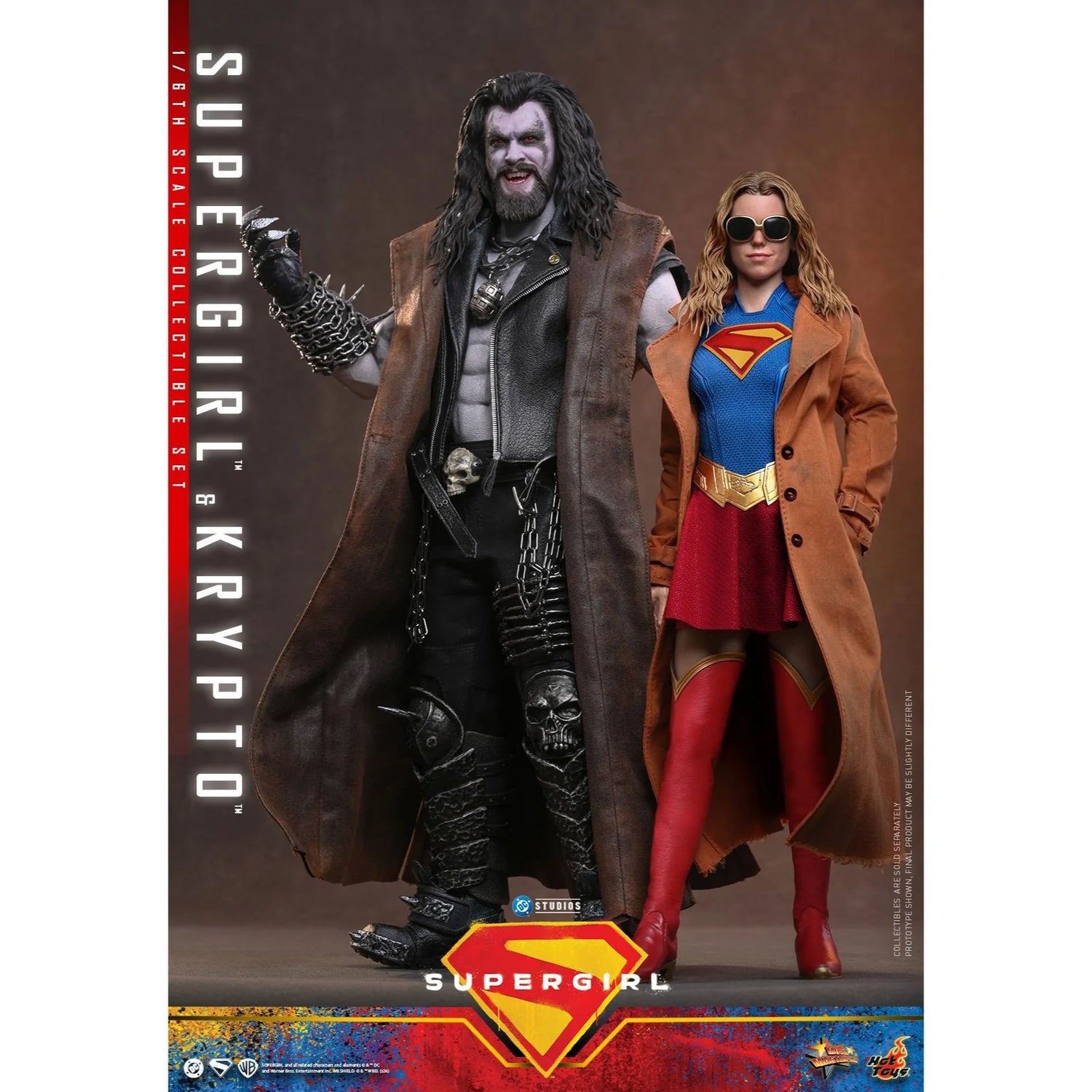 SUPERGIRL (2026 Movie) Supergirl & Krypto Sixth Scale Figure Set by Hot Toys-18