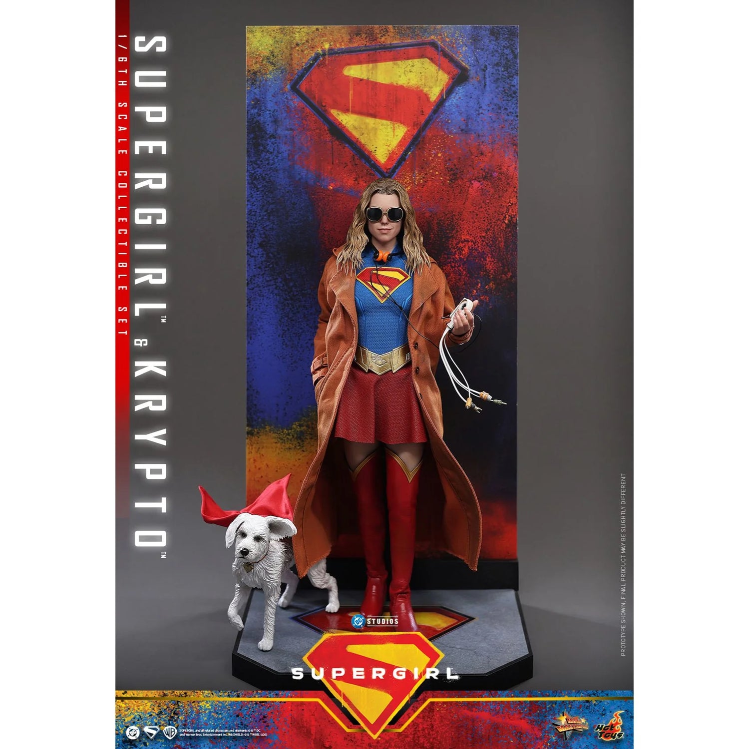 SUPERGIRL (2026 Movie) Supergirl & Krypto Sixth Scale Figure Set by Hot Toys-20