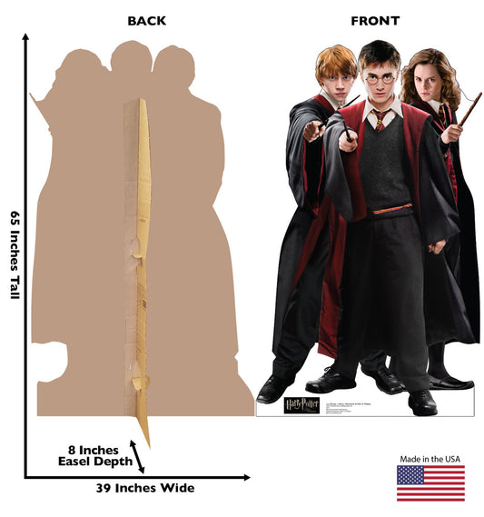 Life-size Cardboard Cutout of Harry Potter & Friends-2