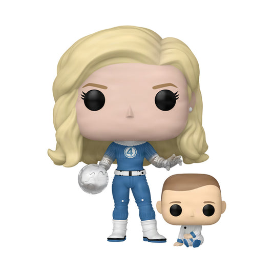 The Fantastic Four: First Steps Invisible Woman and Franklin Funko Pop! Figure-1