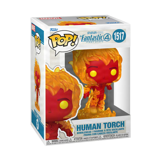 The Fantastic Four: First Steps Human Torch Funko Pop! Figure-0