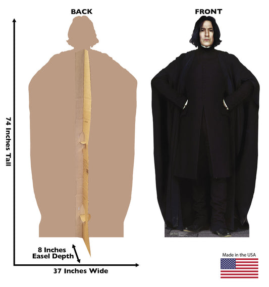 Life-size Professor Snape Cardboard Cutou-2