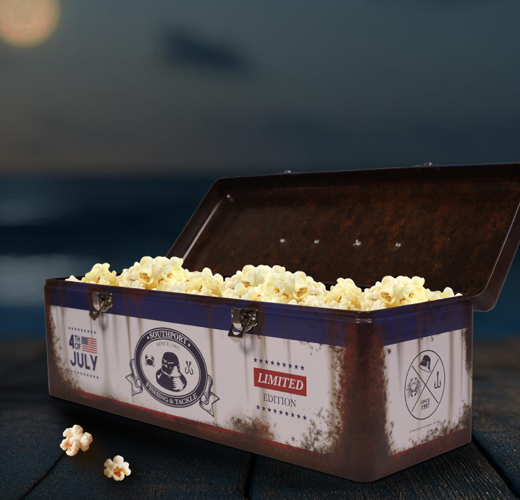 <p>The Killer Collectible You’ll Never Forget: Southport Popcorn bucket</p>