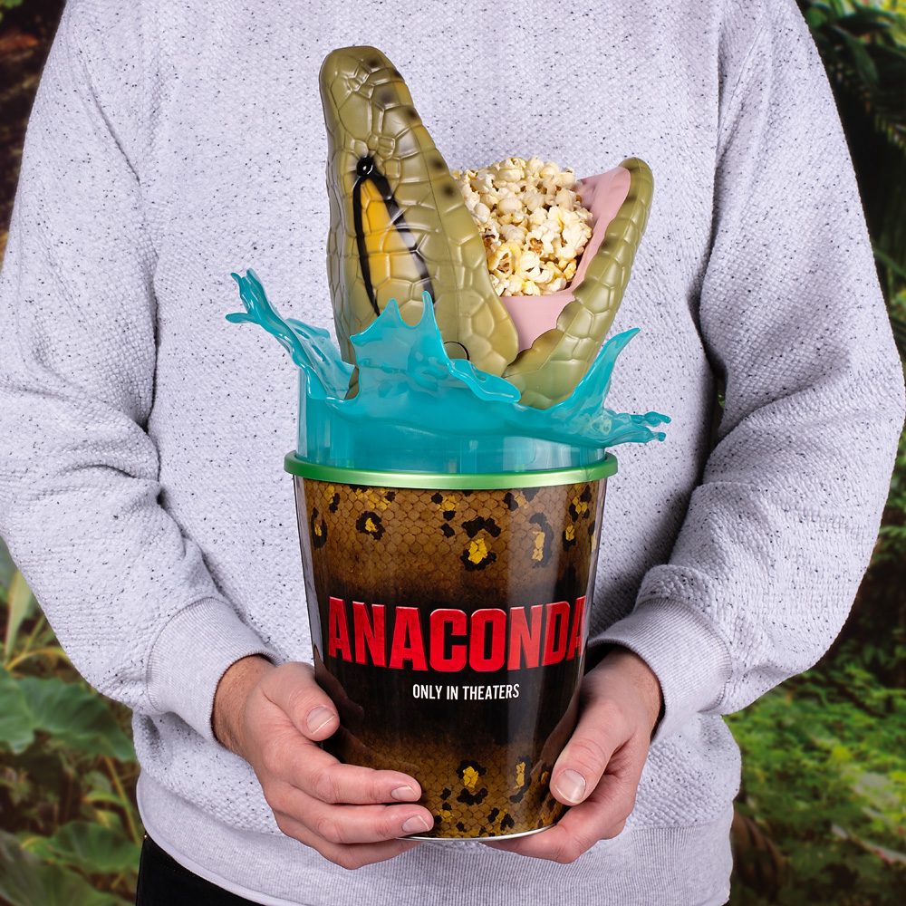 Anaconda Popcorn Bucket