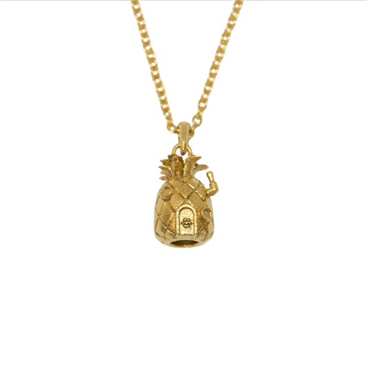 SpongeBob SquarePants Pineapple House Pendant Necklace-0