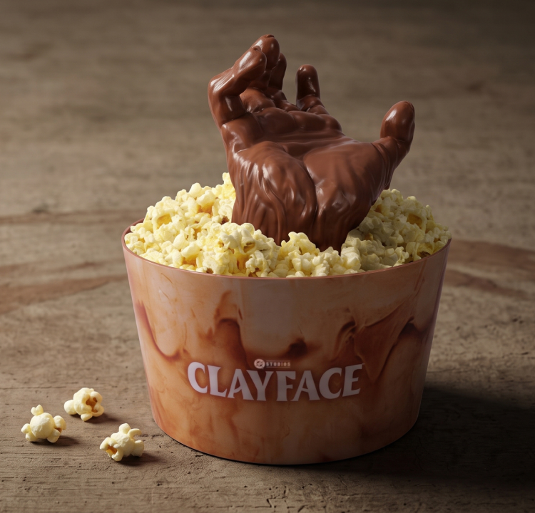 <p>POPCORN TAKES A NEW FORM.</p>