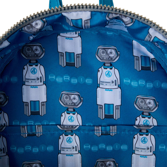 The Fantastic Four: First Steps H.E.R.B.I.E Cosplay Mini Backpack-3