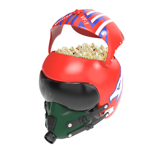 Top Gun 40th Anniversary Goose Fighter Helmet Popcorn Bucket-1