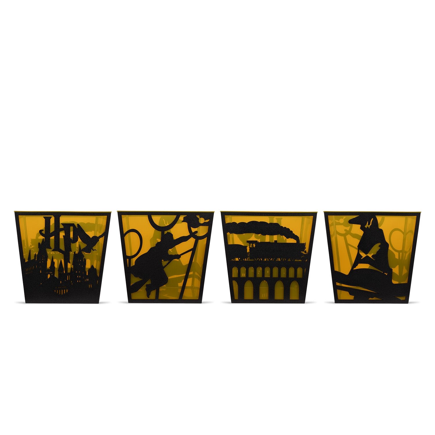 Harry Potter (25th Anniversary) Silhouette Bucket - Hufflepuff -2