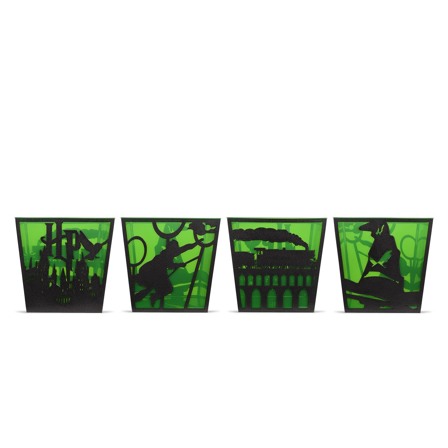 Harry Potter (25th Anniversary) Silhouette Bucket - Slytherin -2