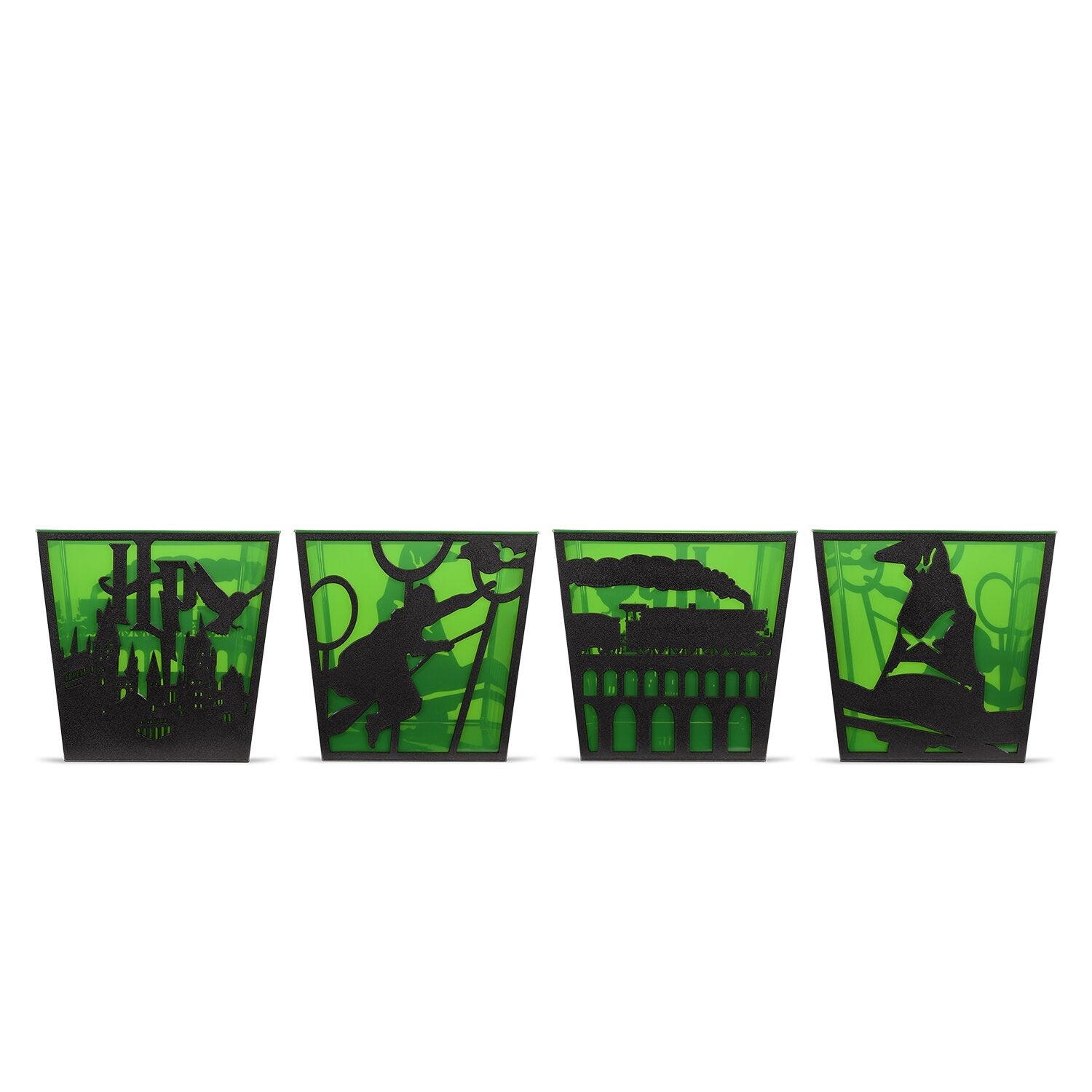 Harry Potter (25th Anniversary) Silhouette Bucket - Slytherin -2