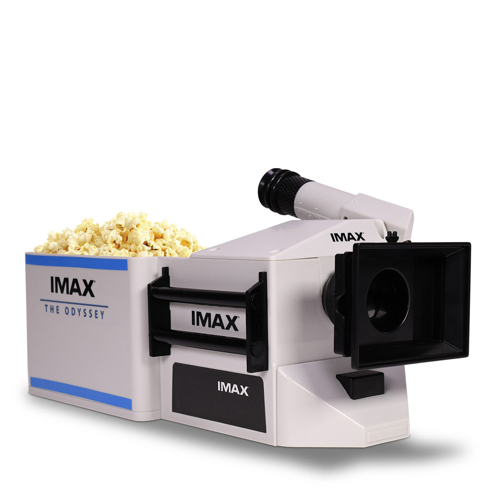 The Odyssey IMAX Film Camera Popcorn Bucket