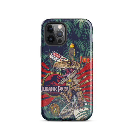 Jurassic Park Jungle Collage Tough Phone Case - iPhone iPhone 16 Pro Max-19