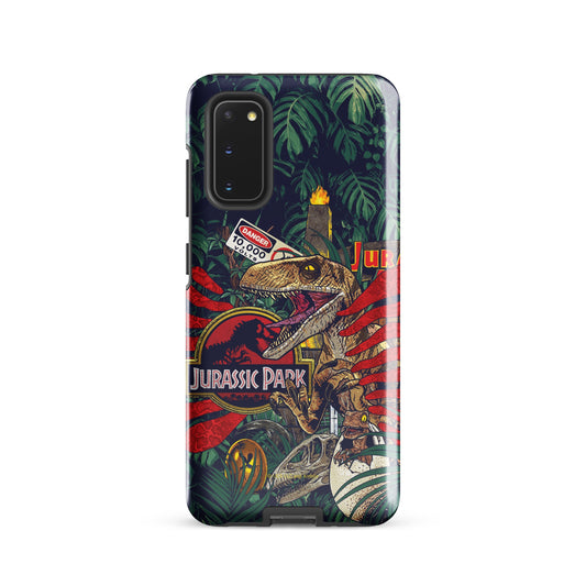 Jurassic Park Jungle Collage Samsung Tough Case Samsung Galaxy S23 Ultra-9