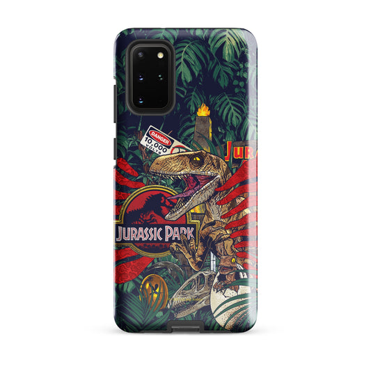 Jurassic Park Jungle Collage Samsung Tough Case Samsung Galaxy S23 Ultra-13