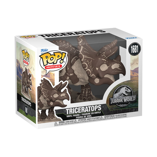 Jurassic Park Fossil Triceratops Funko Pop! Figure-0