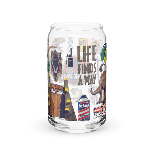 Jurassic Park Icon Collage Can Glass-2