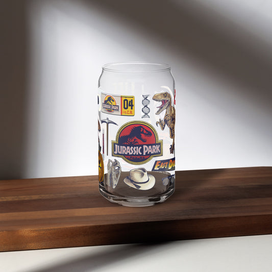 Jurassic Park Icon Collage Can Glass-4