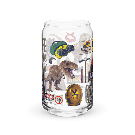 Jurassic Park Icon Collage Can Glass-3