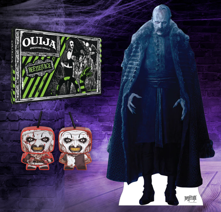 <p>Shop merch that haunt</p>