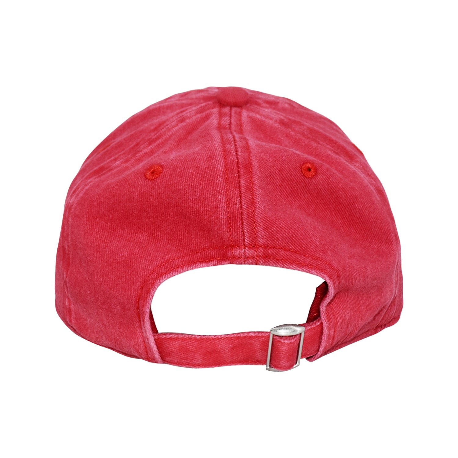 Side view of Marvel Spider-Man cotton baseball cap with curved brim
