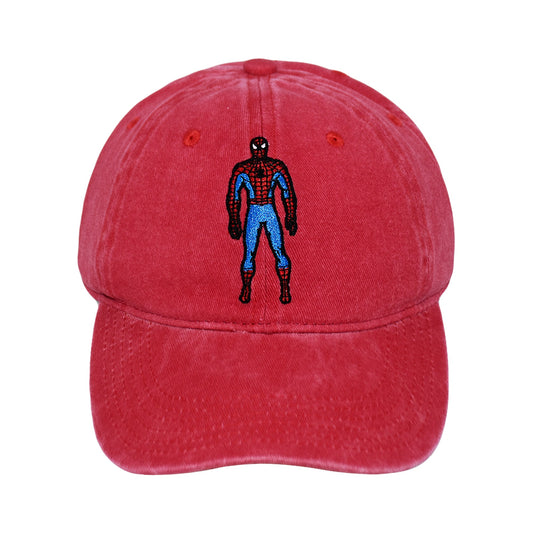 Marvel Spider-Man dad hat featuring iconic graphic on front-2