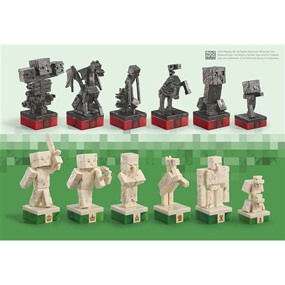 Minecraft Chess Sticker A Minecraft Movie Chess Set