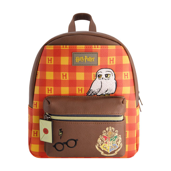 harry potter backpack mini Hogwarts Crest and an iconic Hogwarts house colours pattern on the interior Harry Potter Butterbeer Barrel Scented