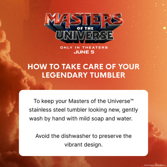 Masters of the Universe 2026 Movie Tumbler - I Have The Power-4
