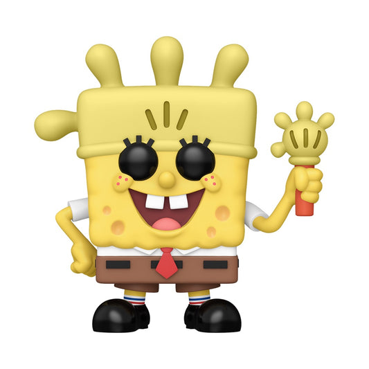 SpongeBob SquarePants 25th Anniversary SpongeBob with Glove Light Funko Pop! Figure-1