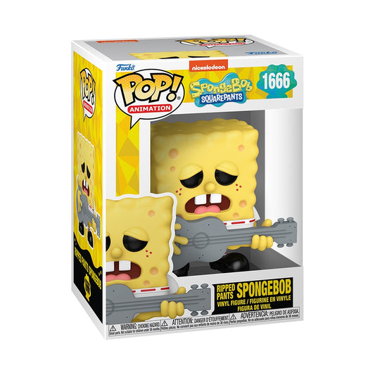 SpongeBob SquarePants 25th Anniversary SpongeBob with Ripped Pants Funko Pop! Figure-0