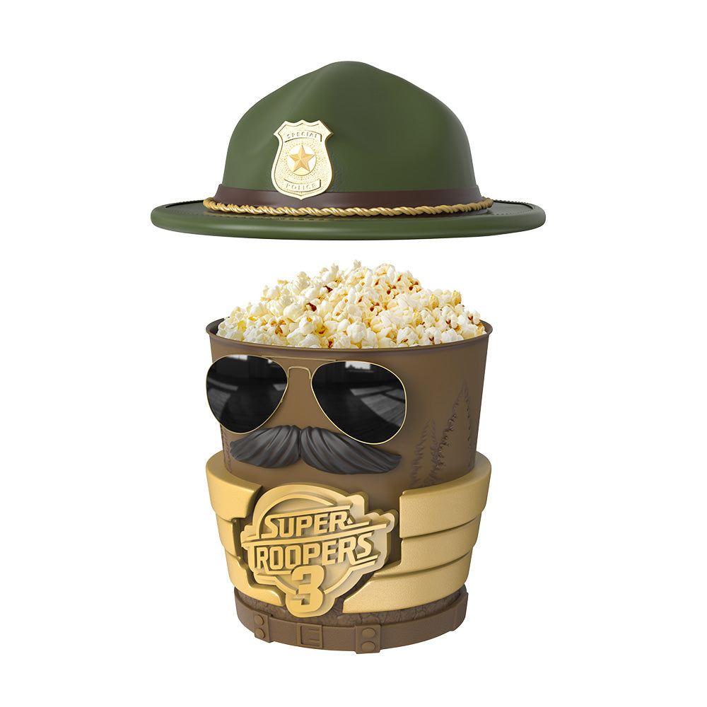 Super Troopers 3 Molded 130 oz popcorn bucket-2
