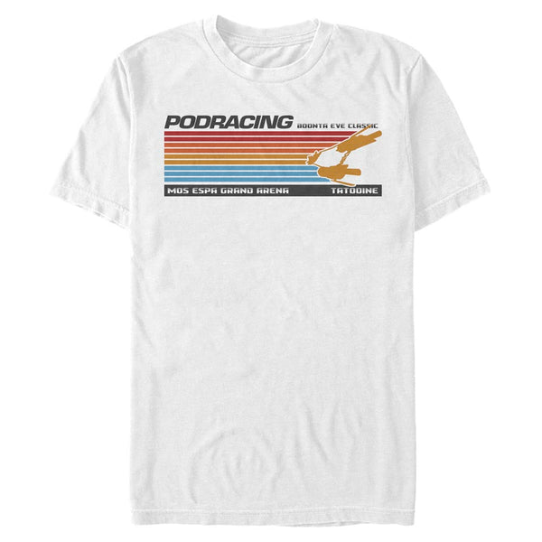 Star Wars 25th Anniversary The Phantom Menace Retro Line Podrace T