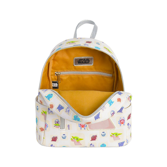 Grogu Handle Ball Mini Backpack, White-2