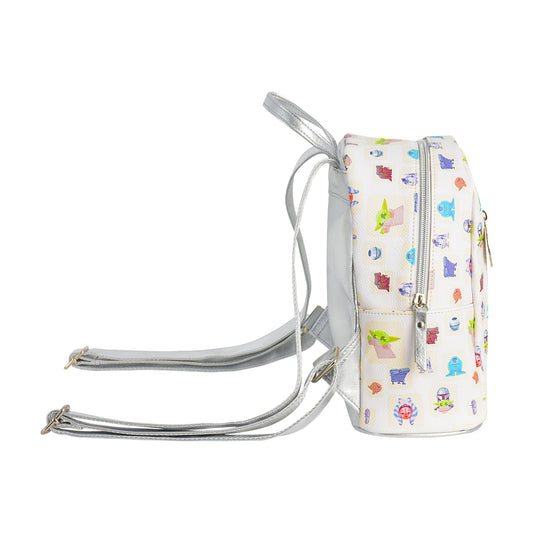 Grogu Handle Ball Mini Backpack, White-4